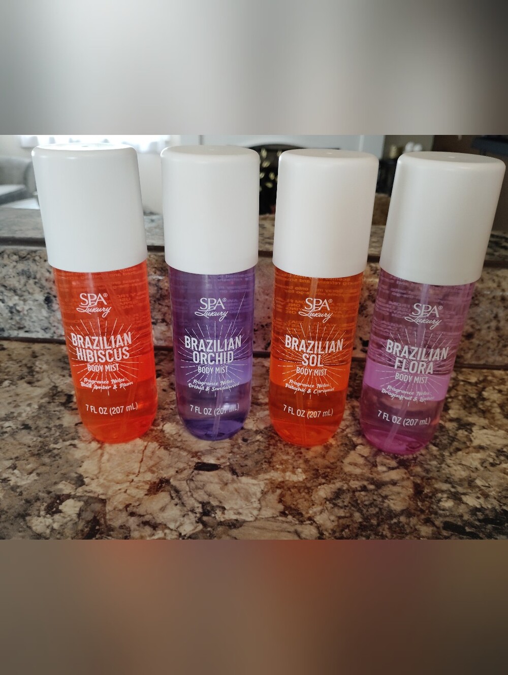 :​Spa Luxury Brazilian New Four-piece Women's Body Hair And Mist Set